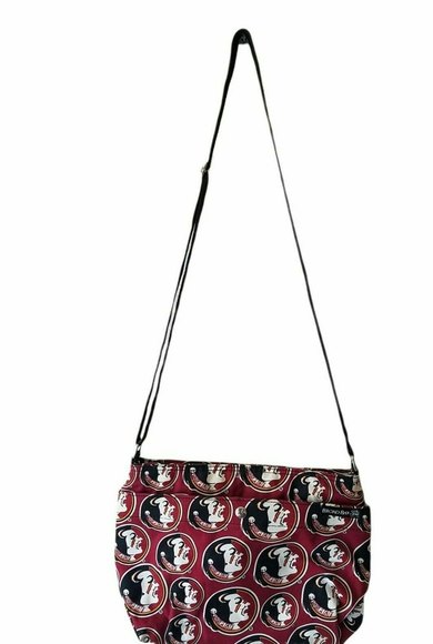 FSU Florida State Handbag Small Tote Cross Body Purse Broad Bay Seminoles - Picture 2 of 6